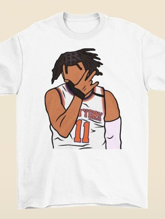 Other - Jalen Brunson NY Knicks Basketball 3 Point Celebration Sports Fan T-Shirt